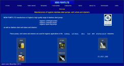 Desktop Screenshot of mdmpumps.co.uk